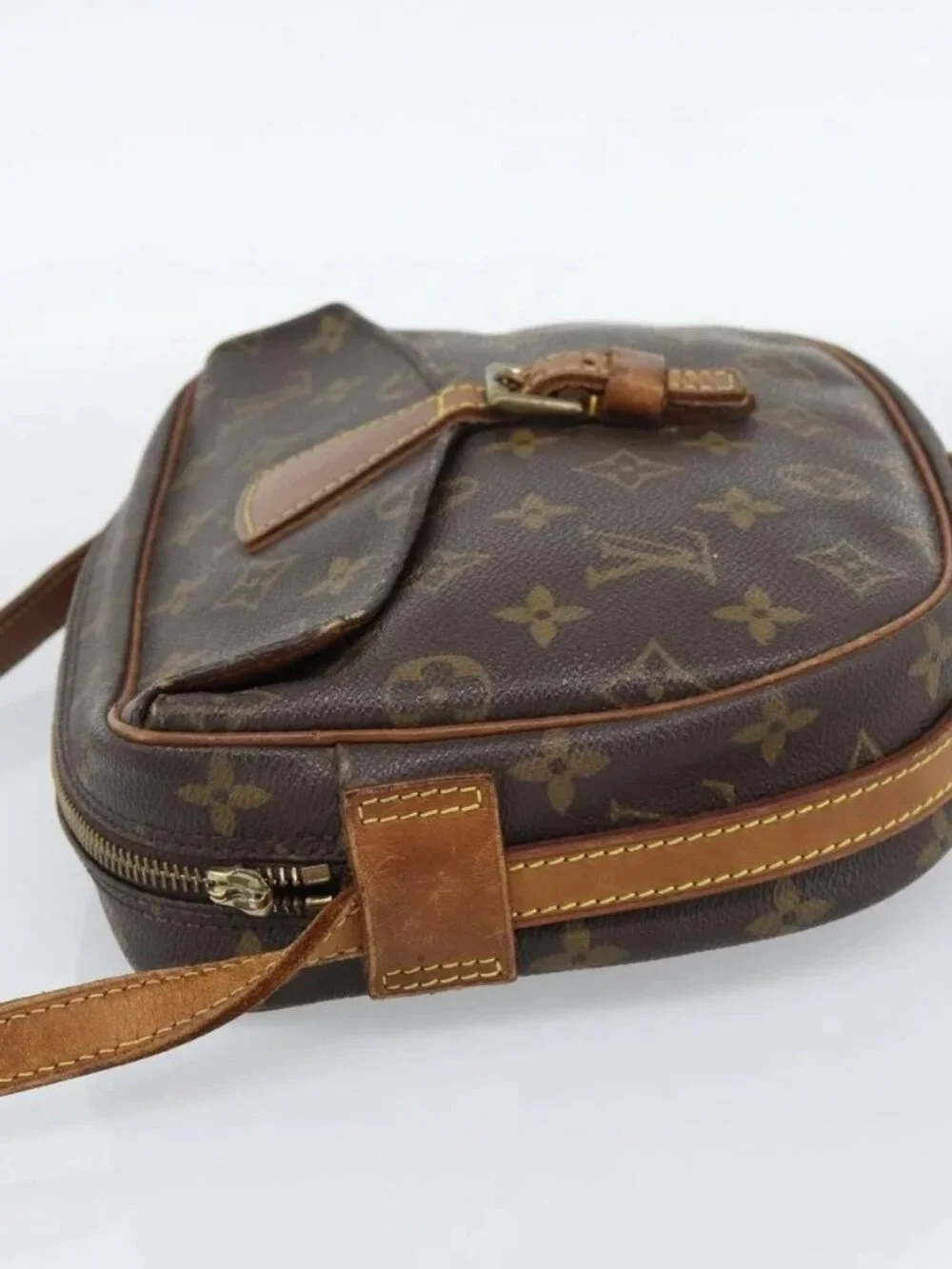 LOUIS VUITTON Monogram Jeune Fille MM Shoulder Bag M51226 LV Auth 189000